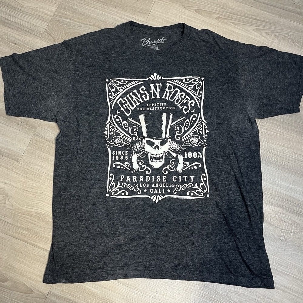 Guns N' Roses Appetite for Destruction Paradise City Men‎ Shirt Bravado X-Large